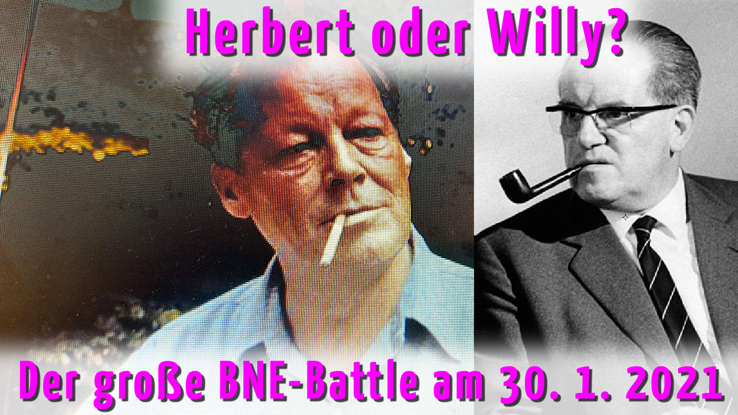 Herbert Wehner Bad News Enter